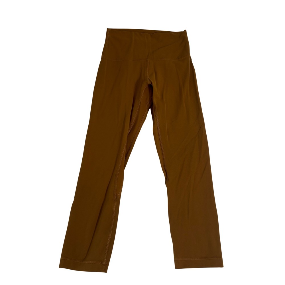 Lululemon Align High-Rise Pant 21 Copper Brown Nulu Yoga Leggings Size 4